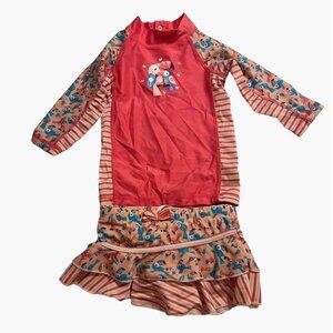 UV Skinz Swim Rash Guard Set Infant Size 12-24 months Excellent very gently used